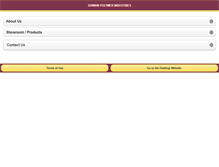 Tablet Screenshot of dhwanipolymer.com